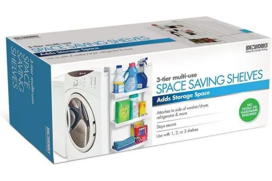 12 x 3 Tier Space Saving Shelves RRP £11.99 ea