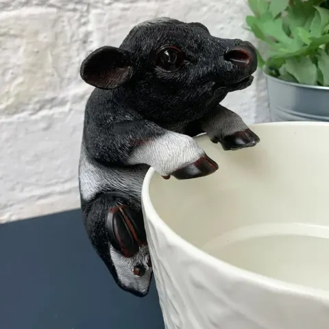Cow and Sheep Pot Hangers x 7