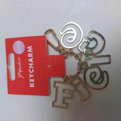 Fierce Keyrings From Paperchase RRP £5 each. Box of 20