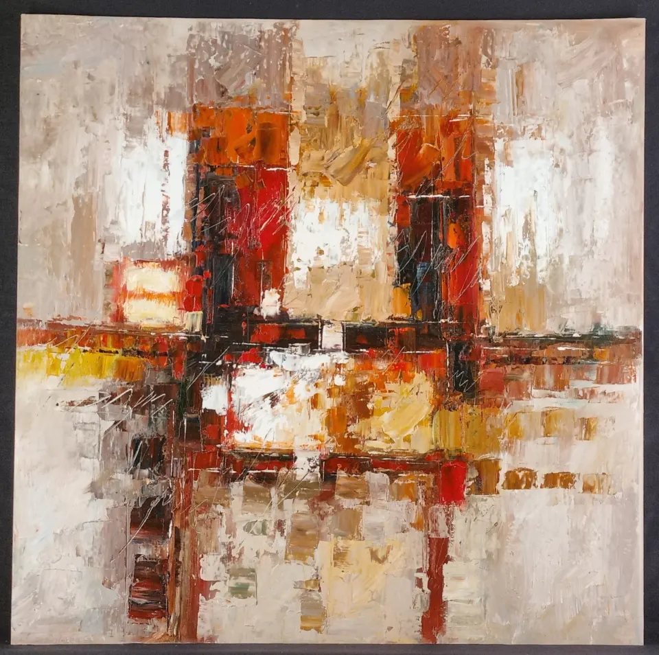 Original Oil On Canvas Board