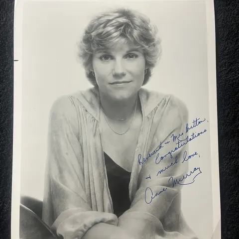 Anne Murray Signed