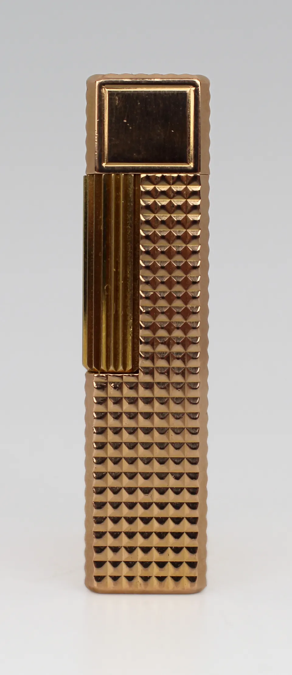 Vintage S.T. Dupont Paris Ligne 1 Gold-Plated Lighter c.1980