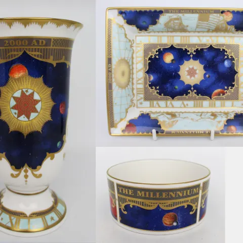 Set of 3 Royal Worcester Millennium