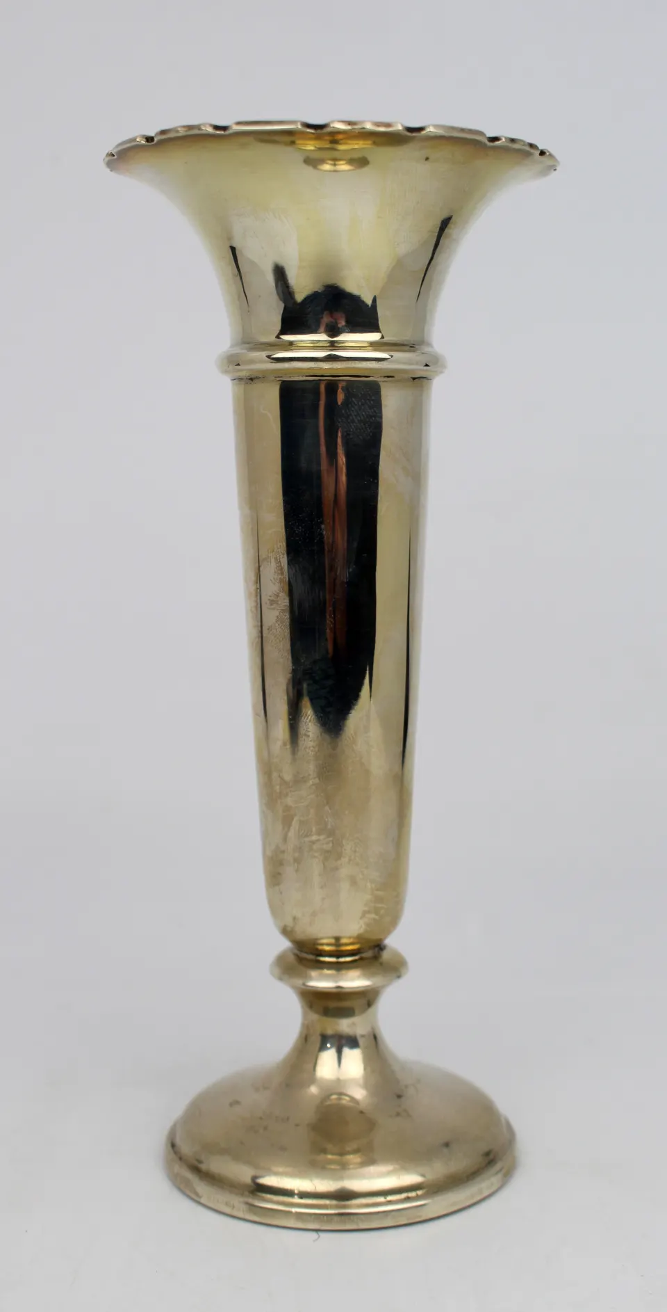 Vintage Sterling Silver Flower Vase