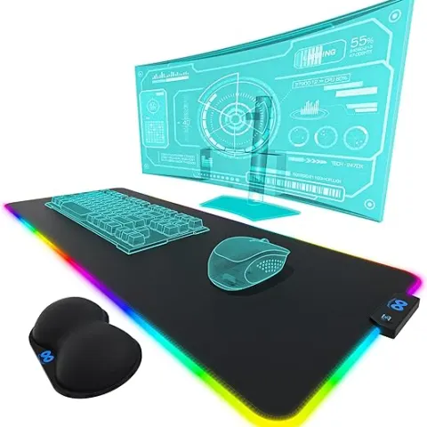 Comfort Large Gaming Mouse Pad -31.5 x 11.8 inches (80x30cm) L23c