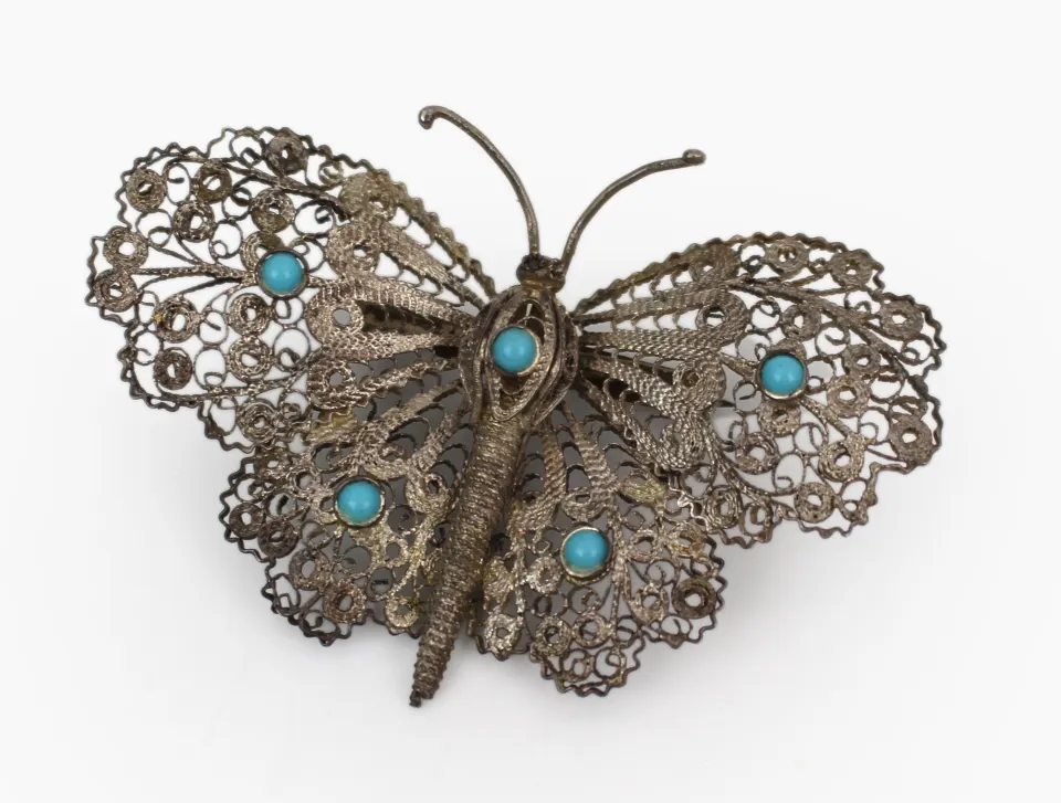 Vintage Butterfly Brooch