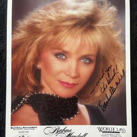 Barbara Manderell Signed
