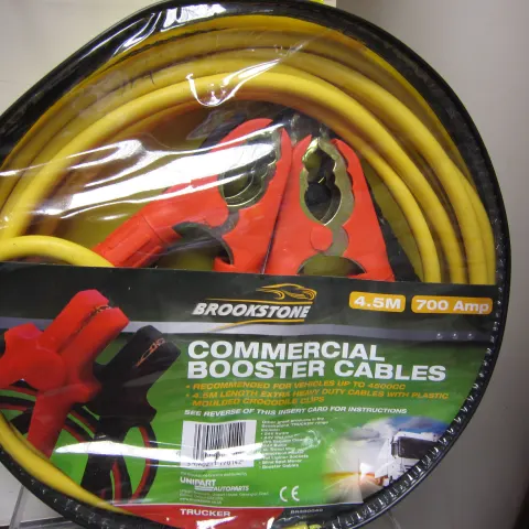 10pcs brand new sealed commercial 700 amp 4.5m cable heavy duty booster cables - rrp £39.99 each - 1