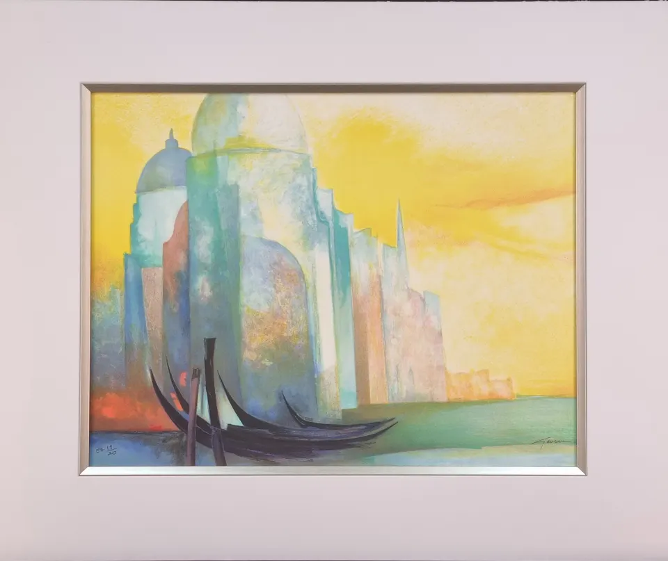 Claude Gaveau Limited Edition Lithograph. One of only 20 Published.