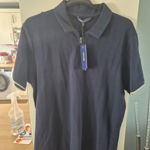 Mens XXL Bench Navy Polo Shirt