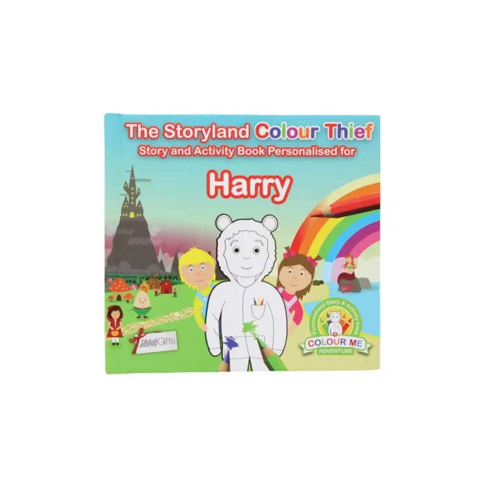 100 x Personalised Children Story and Colouring Books (H) - eBay 3.99 ea