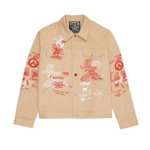 MJB Marc Jaques Burton Sojourn Pax Denim Jacket, Online Price £580, Size XS (44).