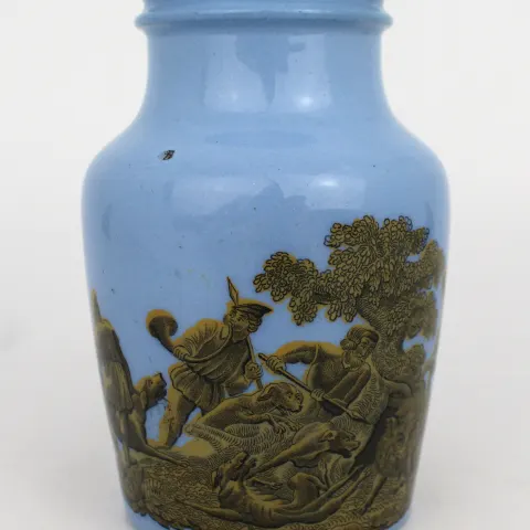 Decorative Ceramic Vase in Blue