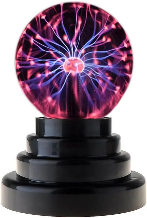 Plasma Ball Light, 7.62 Cm Touch Sensitive Magic Plasma Ball