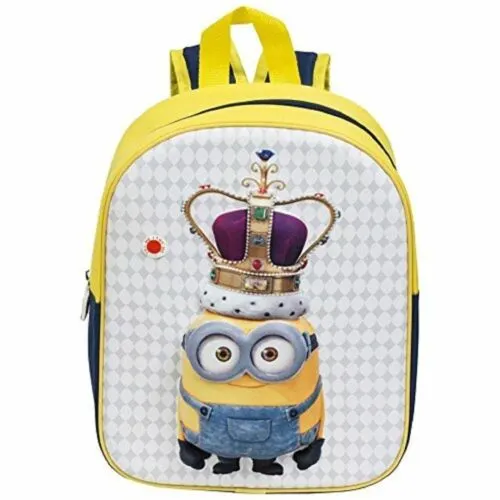 24 x Minions Children's Backpack Christmas Gift Present Led Light Up New