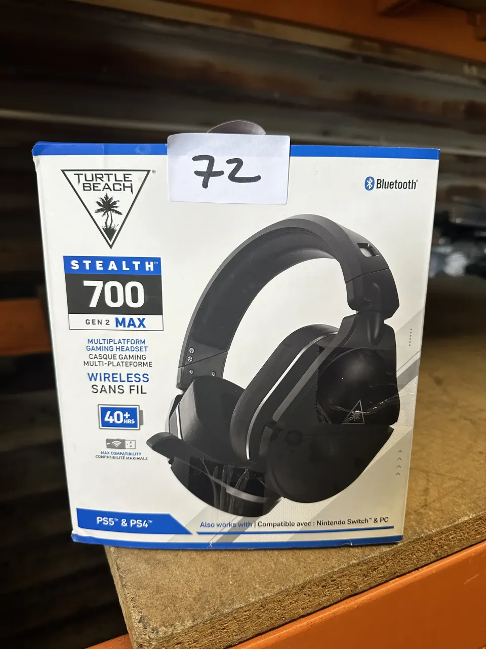 TURTLE BEACH STEALTH 700 WIRELESS HEADSET. RRP £50 - GRADE U