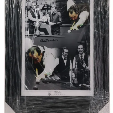 Ray Reardon Hand Signed Framed Photograph – COA Included – Ready To Hang
