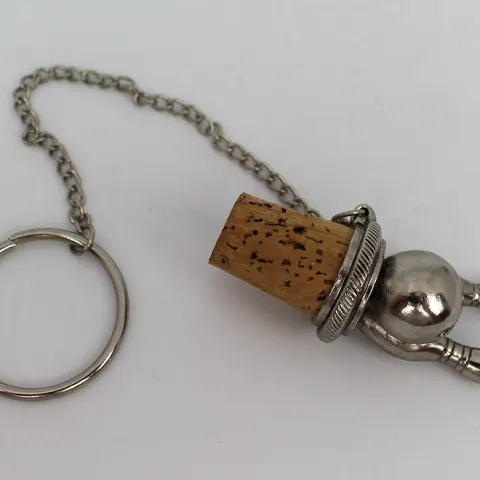 Silver Plated Tenpin Bowling Bottle Stopper