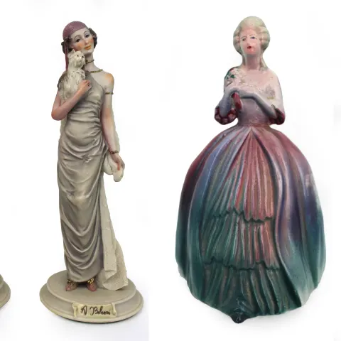 Collection of 6 Vintage Figurines