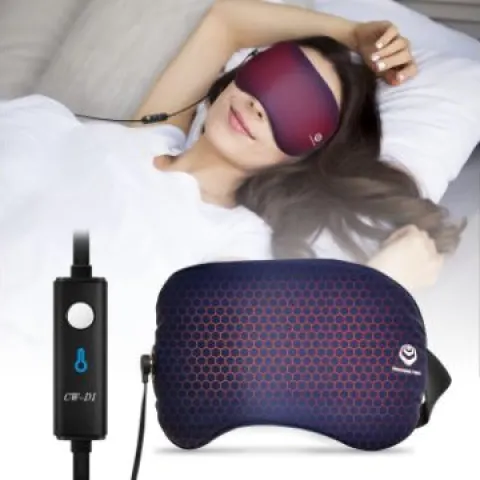 Heated Eye Mask, Cordless Heat Eye Compress RRP £31.71 L9b