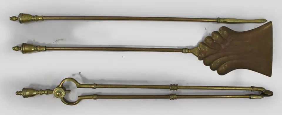 Set of Antique Fire Irons