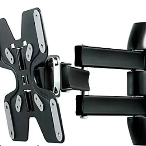 2 x Ross Full motion Black TV bracket, 23-50"