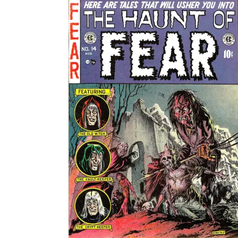 The Haunt of Fear 1940’s/50’s  Horror Cover Metal Wall Art-69