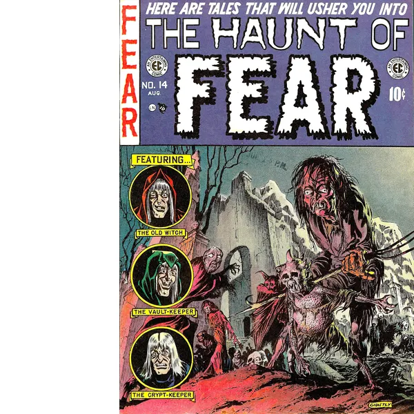The Haunt of Fear 1940’s/50’s  Horror Cover Metal Wall Art-69
