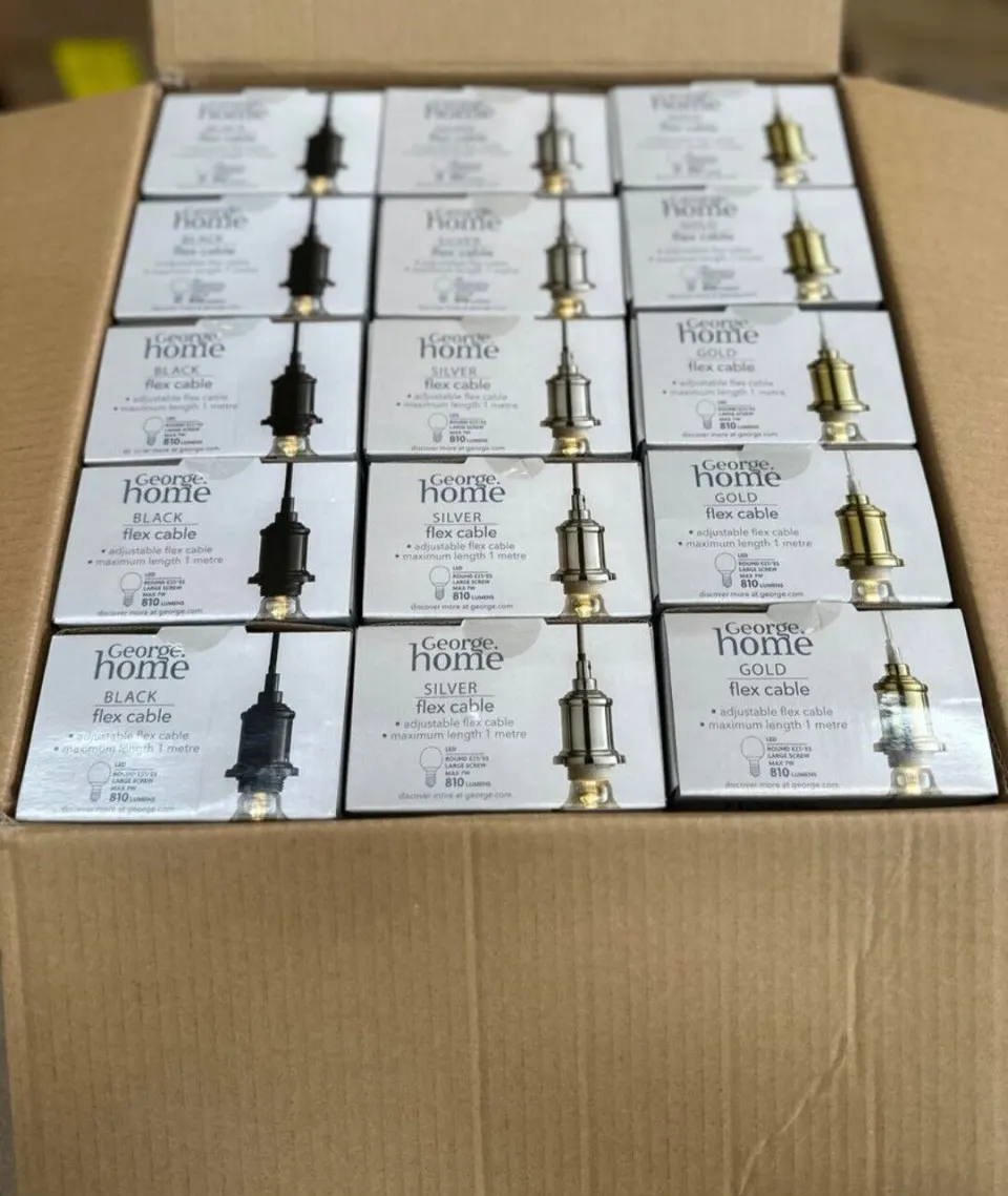 15 X Flex Cable Silver,Gold and Black ,Adjustable Flex Cable,Maximum Length 1 Meter