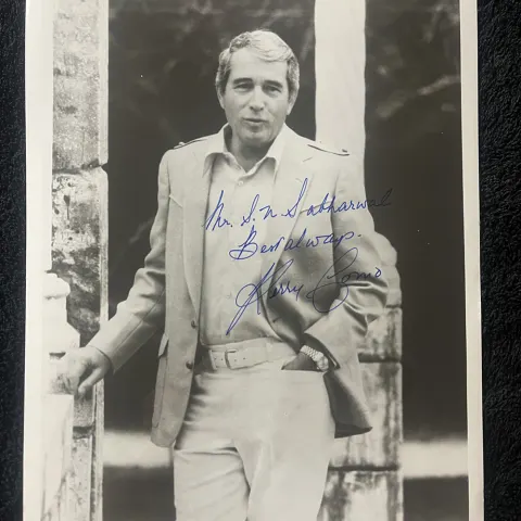 Perry Como Signed