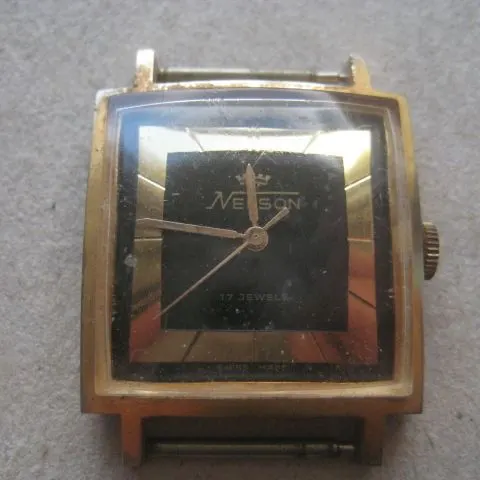 Vintage Gents Nelson 17 Jewels Wrist Watch