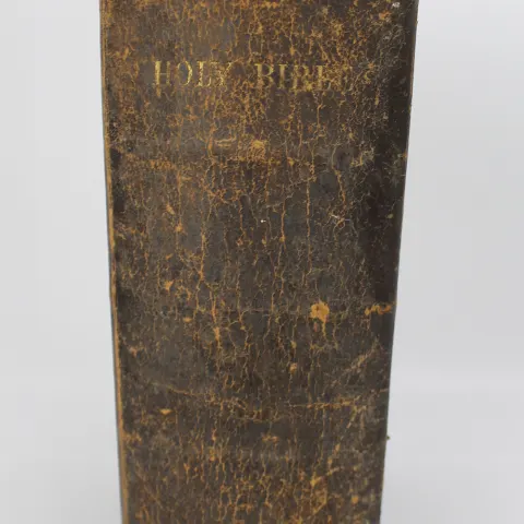 Leather Bound Holy Bible Oxford University Press 1865