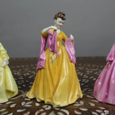 Collection of 3 Royal Worcester Figurines