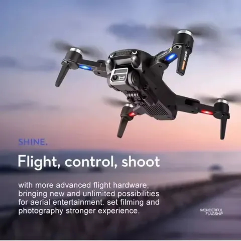 8K HD Dual-Camera Foldable RC Drone With EIS & Optical Flow Positioning