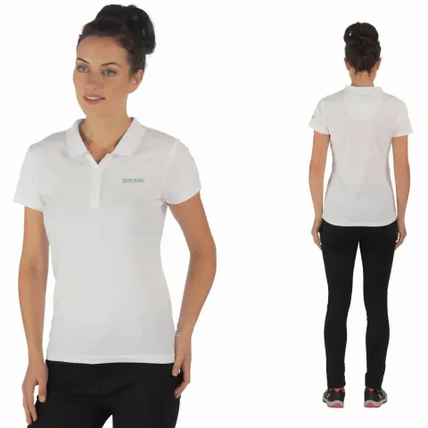 20 Regatta Sizes 18 20  White Sports Polo Tops