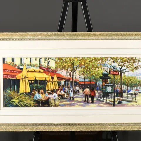 Original Painting of Paris by English Artist Anthony Orme