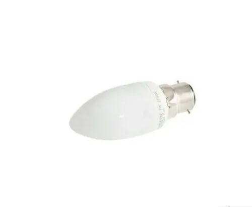 50 x Fusion 7W BC Non Dimmable Low Energy Candle Lamp 2700K B22 Warm White