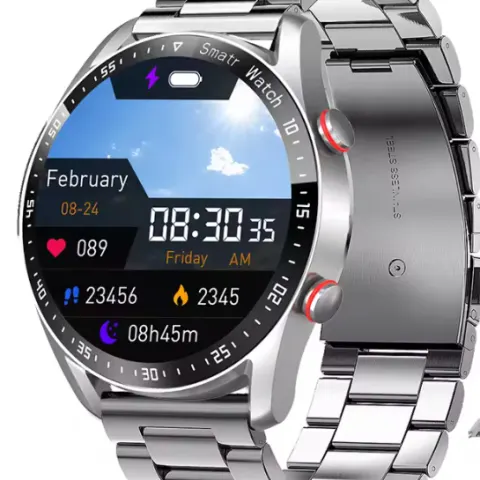 Bluetooth Call Smart Watch Men Laser Health Blood Pressure Fitnes Sports Watch