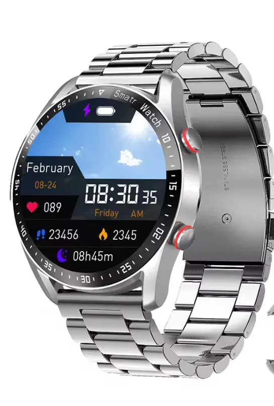 Bluetooth Call Smart Watch Men Laser Health Blood Pressure Fitnes Sports Watch