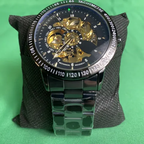 Aquarius Mechanical Watch Manual (Black) RRP 30.00 L12b