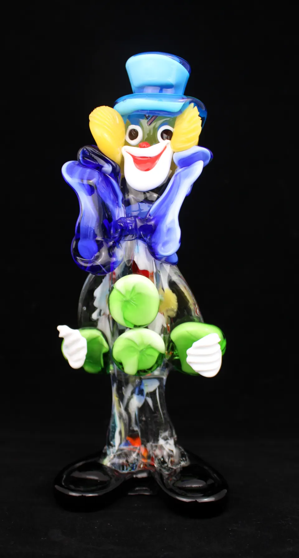 Vintage Venetian Murano Glass Clown