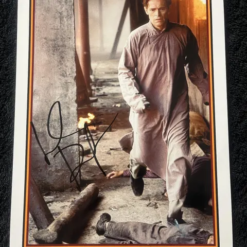 William Dafoe Signed
