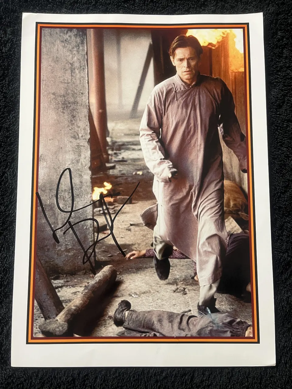 William Dafoe Signed
