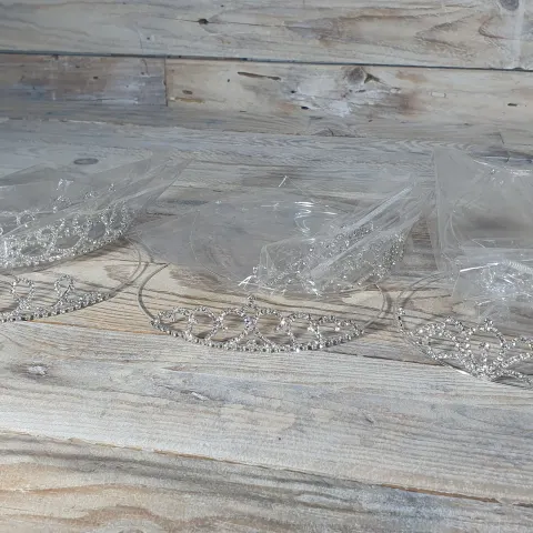 8 x 2 Row Diamante Crystal Hair Bands Alice Bands. Rrp £80