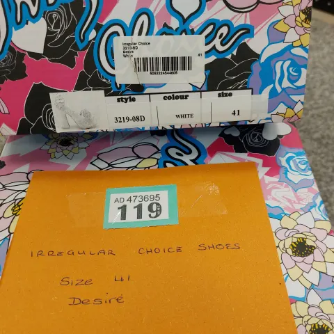 Irregular Choice shoes Desire size 41