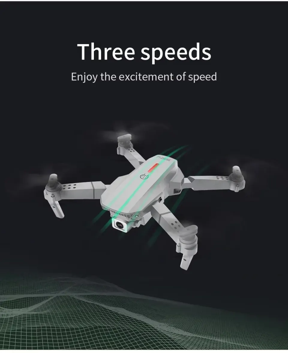 Pro Drone WiFi FPV RC Drone with Dual 4K HD Camera – Elevate Your Aerial Experience