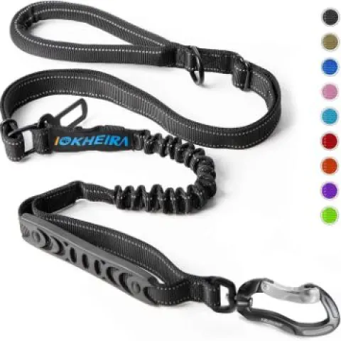 10 x Bungee Dog Leash/Buckle L13c