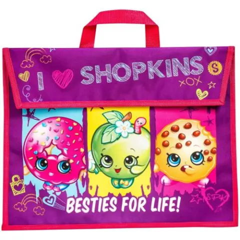 18 X Children's Official Licensed Shopkins Book Bag School