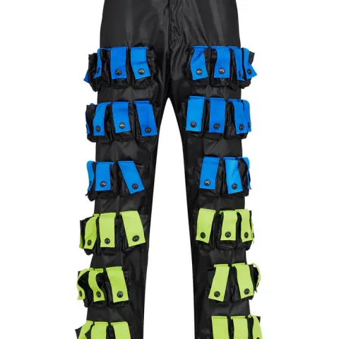 MJB Marc Jaques Burton Lucio Colourful Hero Amp Trouser, Online Price £1310, Size M.