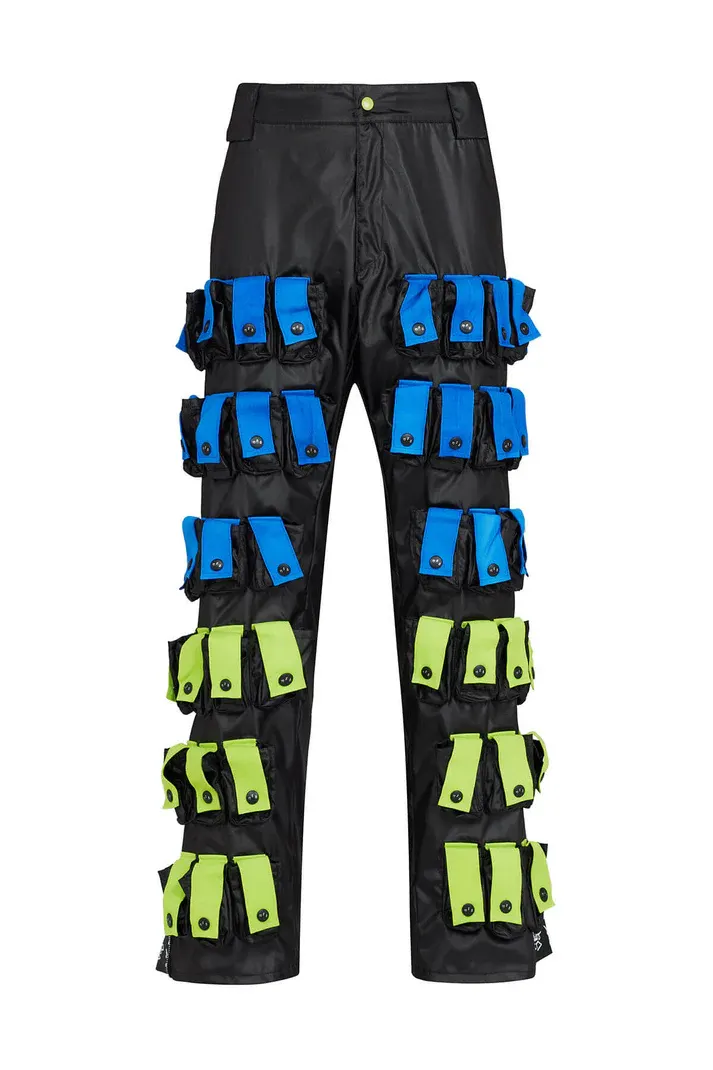 MJB Marc Jaques Burton Lucio Colourful Hero Amp Trouser, Online Price £1310, Size M.